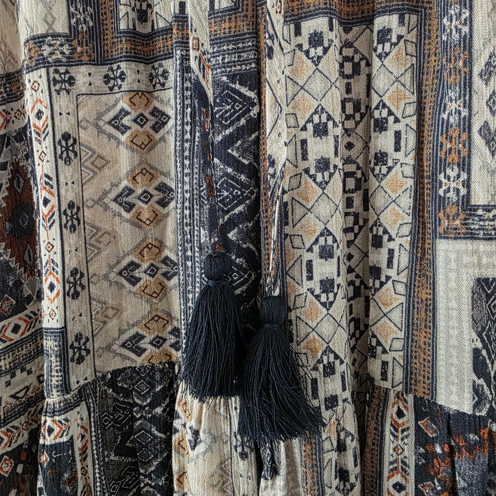 NWT Boho Wide Leg Pants Size Small - Picture 3 of 6